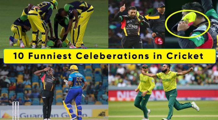 10 Famous & Funny Celebrations in Cricket