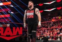 Kevin Owens receives a standing ovation