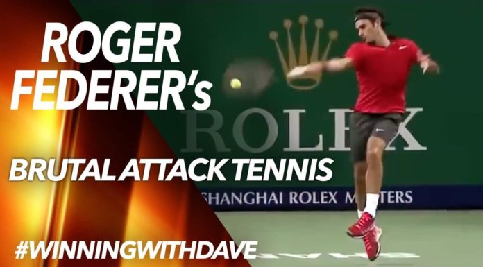 The Most Brutal Attacking Tennis by Roger Federer