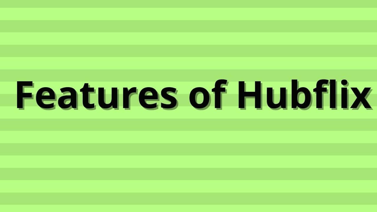 Hubflix features