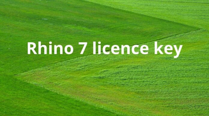 Rhino 7 licence key