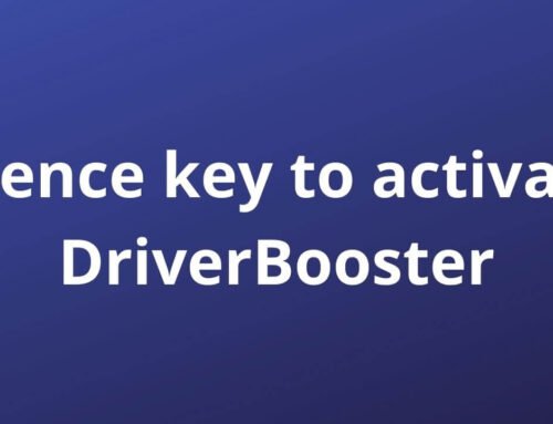 licence key to activate DriverBooster