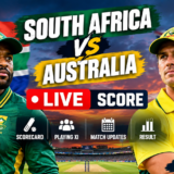 South Africa vs Australia live score, scorecard and match updates