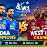 India Champions vs West Indies Champions WCL 2026