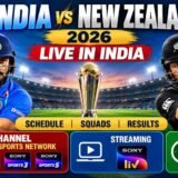 How to Watch India vs New Zealand 2026 Live in India