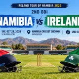 Namibia vs Ireland second ODI 2026 at the High Performance Oval in Windhoek